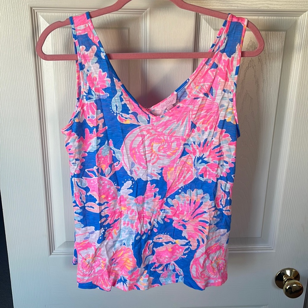Lilly Pulitzer tank, size medium, light use great condition